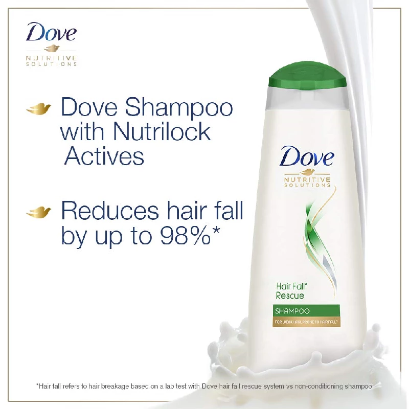 Dove Hair Fall Rescue Shampoo, 340 ml-3.webp